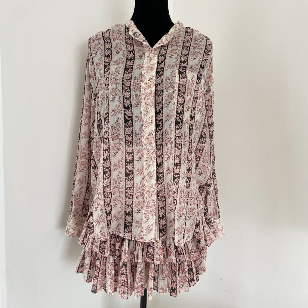 Isabel Marant printed top and matching skirt - BOPF | Business of Preloved Fashion