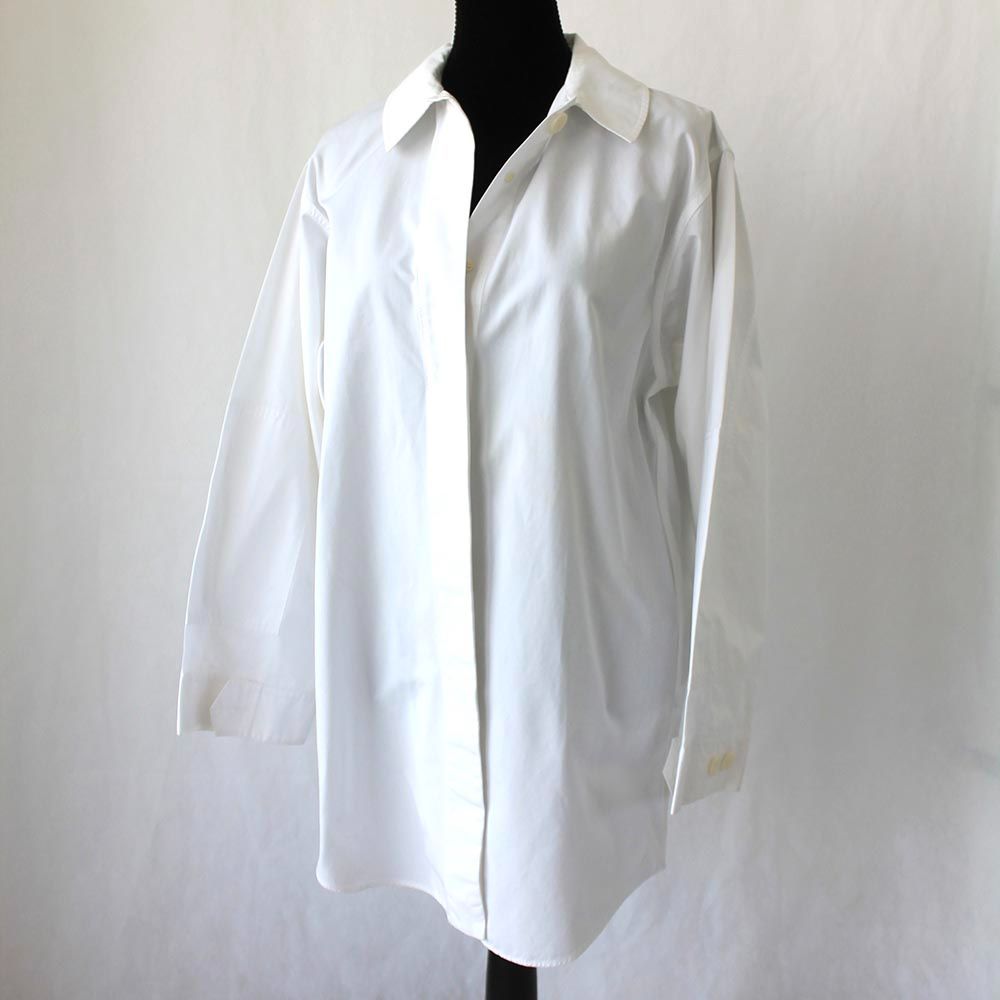 Jacquemus White Oversized Shirt - BOPF | Business of Preloved Fashion