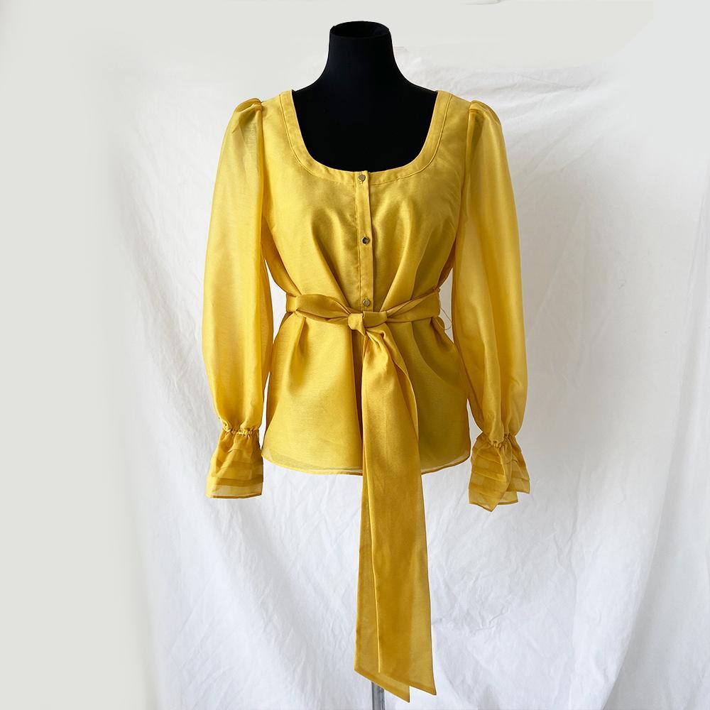 Keepsake The Label Darkness Long-Sleeved Yellow Top - BOPF | Business of Preloved Fashion