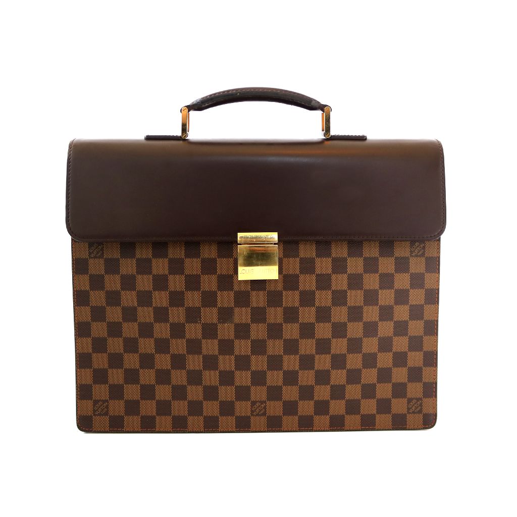 Louis Vuitton Altona PM Ebene Damier Briefcase Bag - BOPF | Business of Preloved Fashion