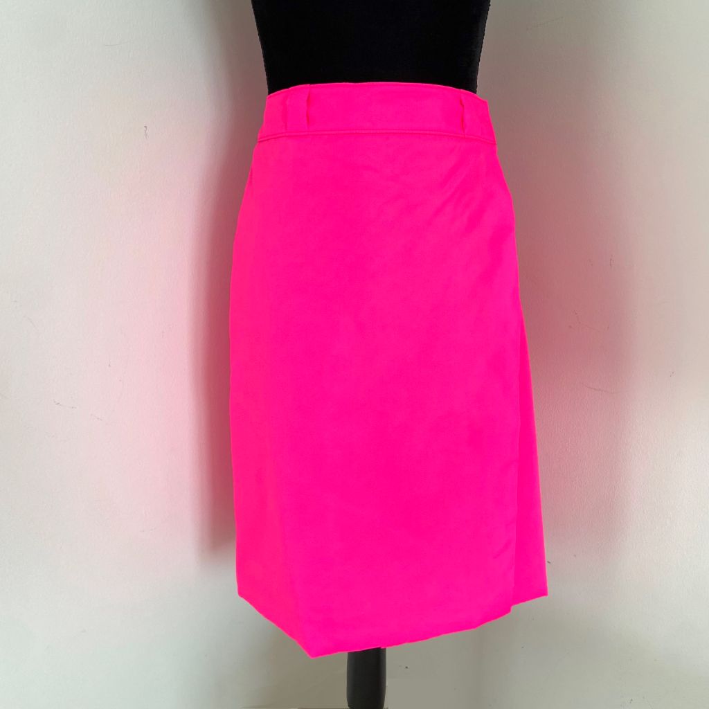 Prada Hot Pink Nylon Skirt - BOPF | Business of Preloved Fashion