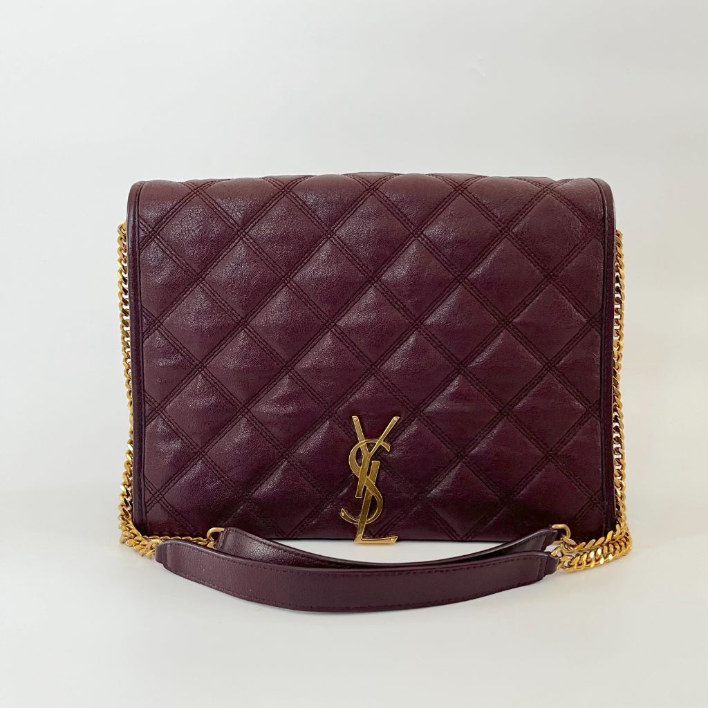 Saint Laurent Becky Shoulder Bag Quilted Leather - BOPF | Business of Preloved Fashion