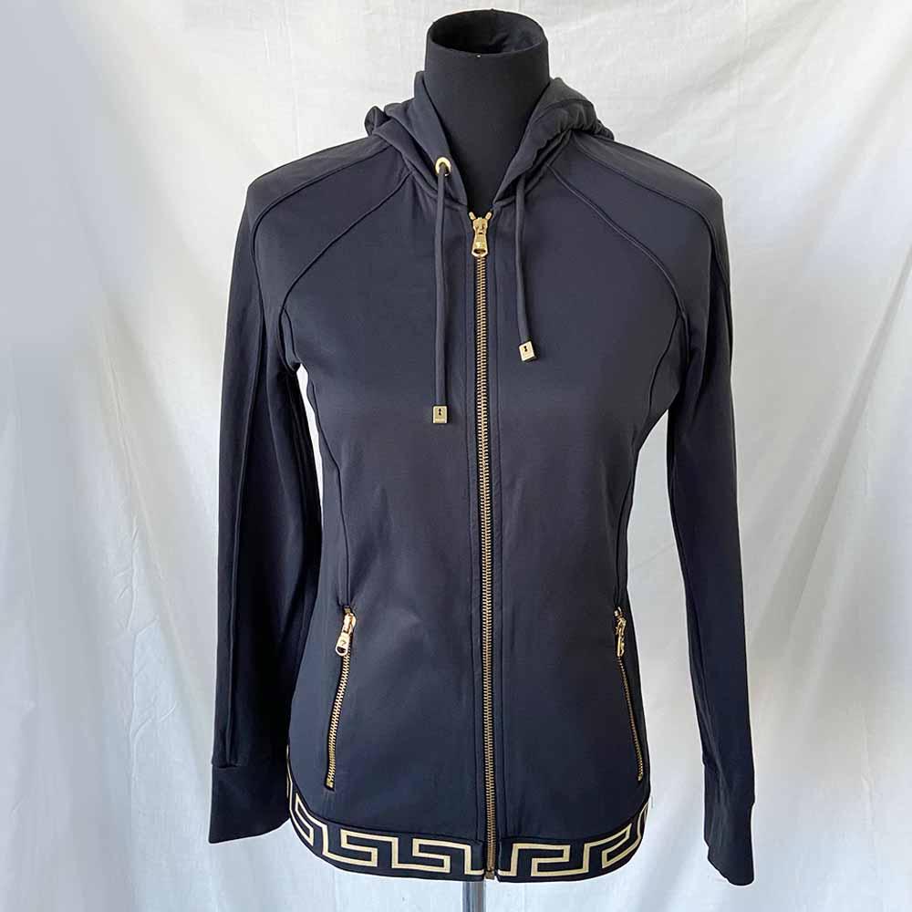 Versace Greek Key Zip Hoodie - BOPF | Business of Preloved Fashion