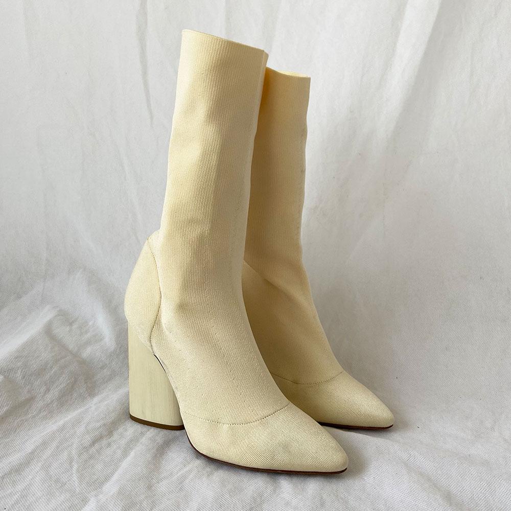 Yeezy Season 4 beige sock high boots, 37 - BOPF | Business of Preloved Fashion