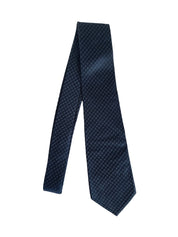 Louis Vuitton Blue Printed Neck Tie Accessories