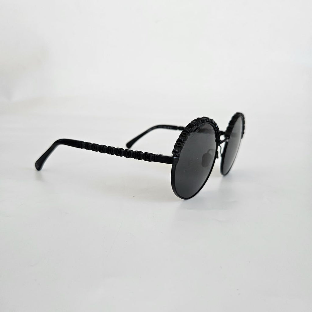 Chanel Black round sunglasses CH4265Q C101/S4 - BOPF  display picture 1