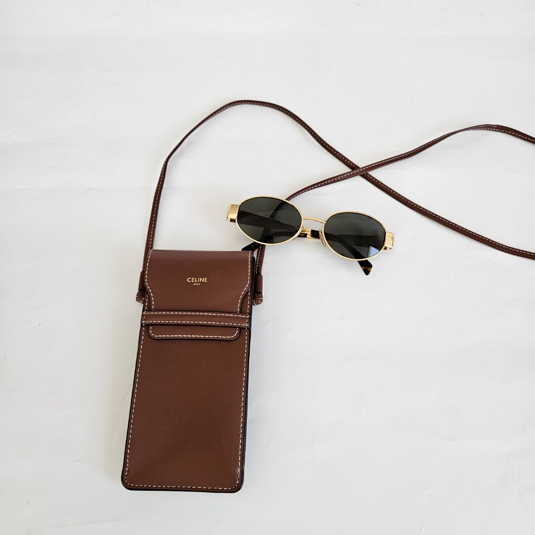 Celine Triomphe Metal 01 Sunglasses in Metal