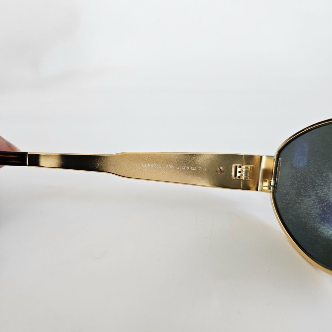 Celine Triomphe Metal 01 Sunglasses in Metal