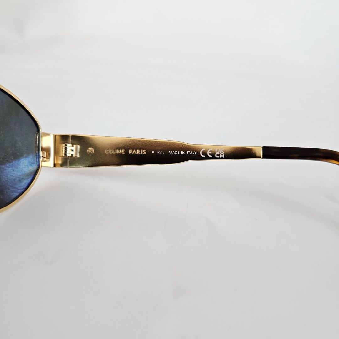 Celine Triomphe Metal 01 Sunglasses in Metal