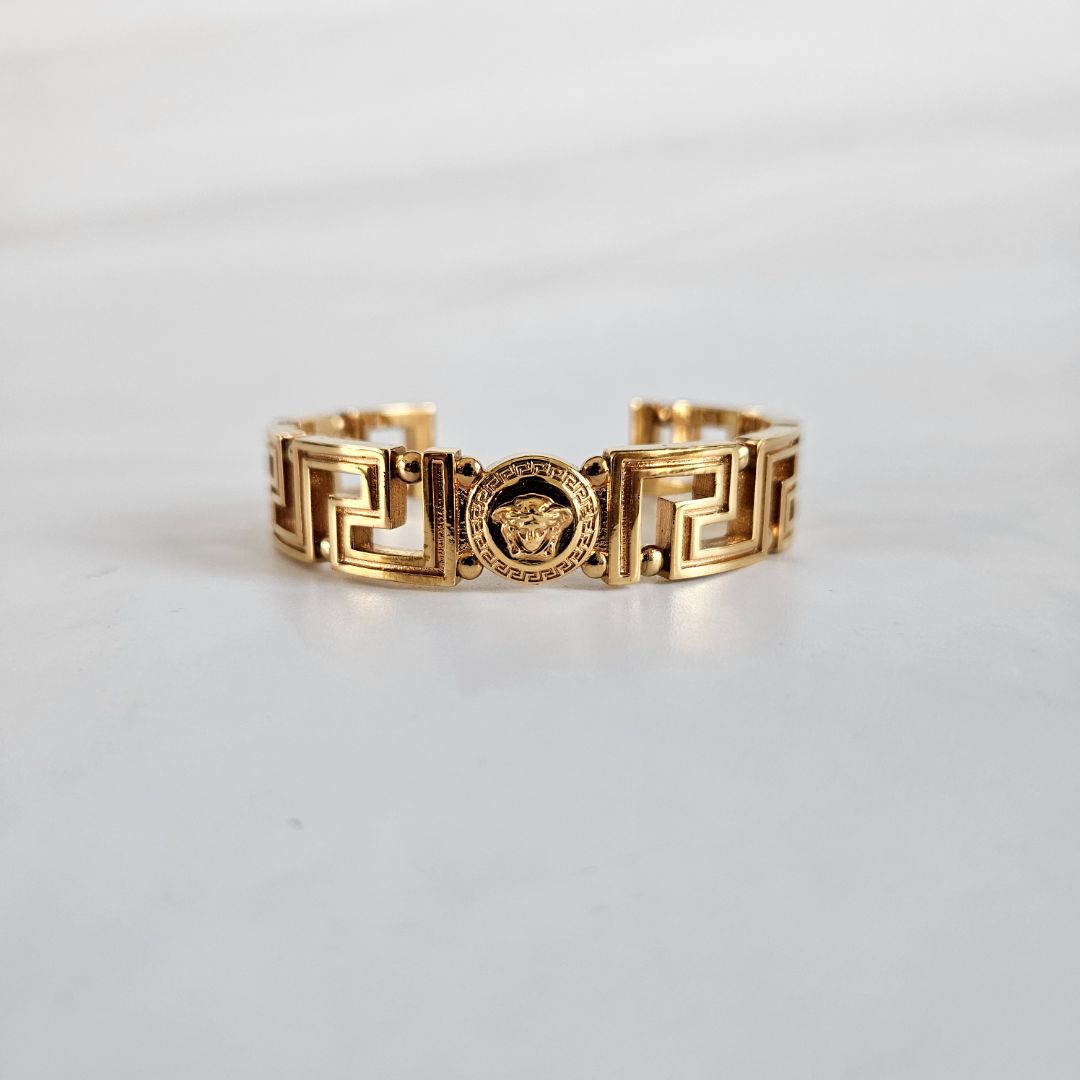 Versace Medusa And Greca Cuff