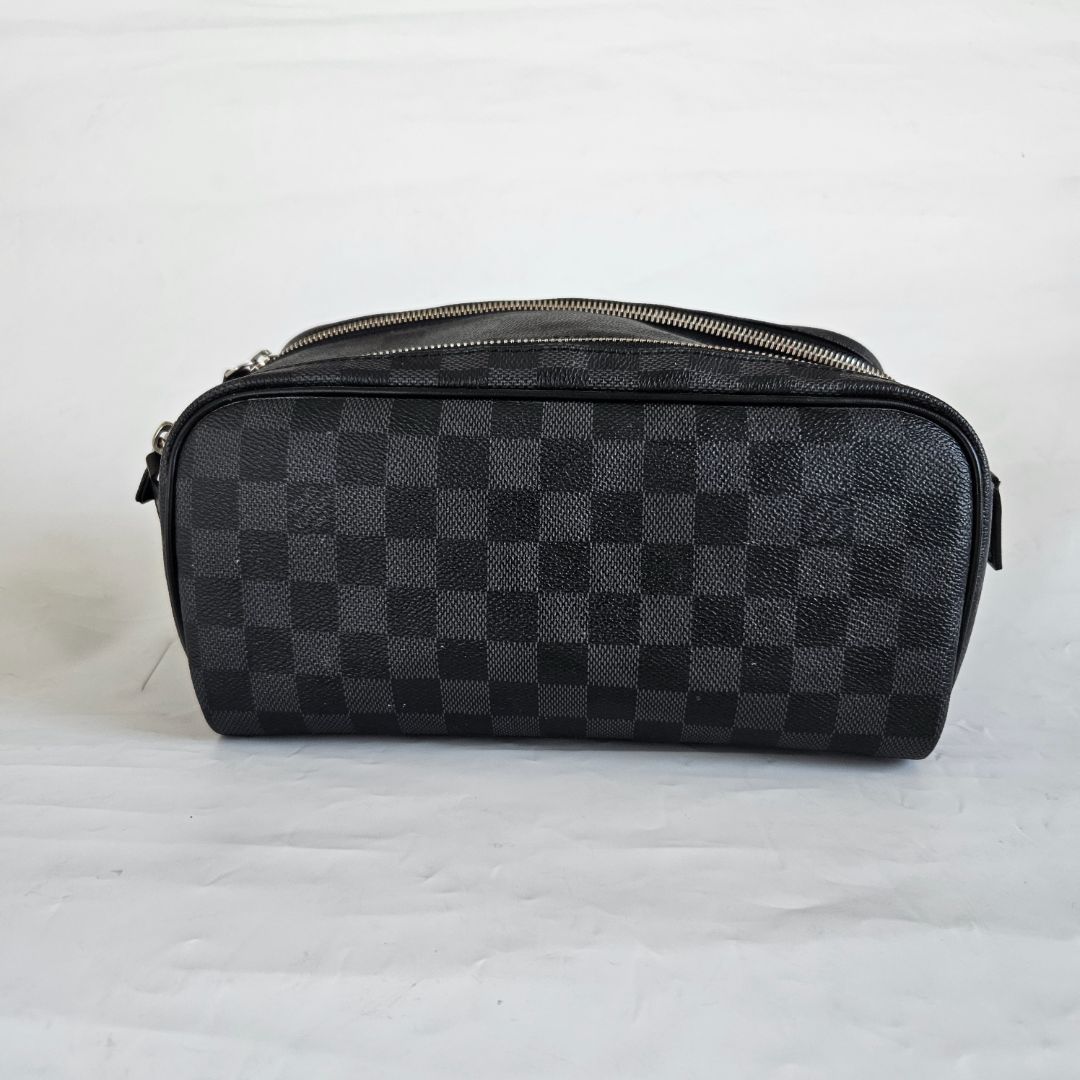 Louis Vuitton Damier Graphite Toilet Mens Pouch
