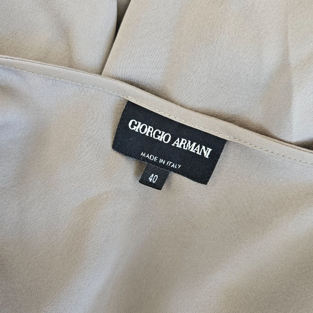 Giorgio Armani grey and white dress - BOPF | Business of Preloved Fashion