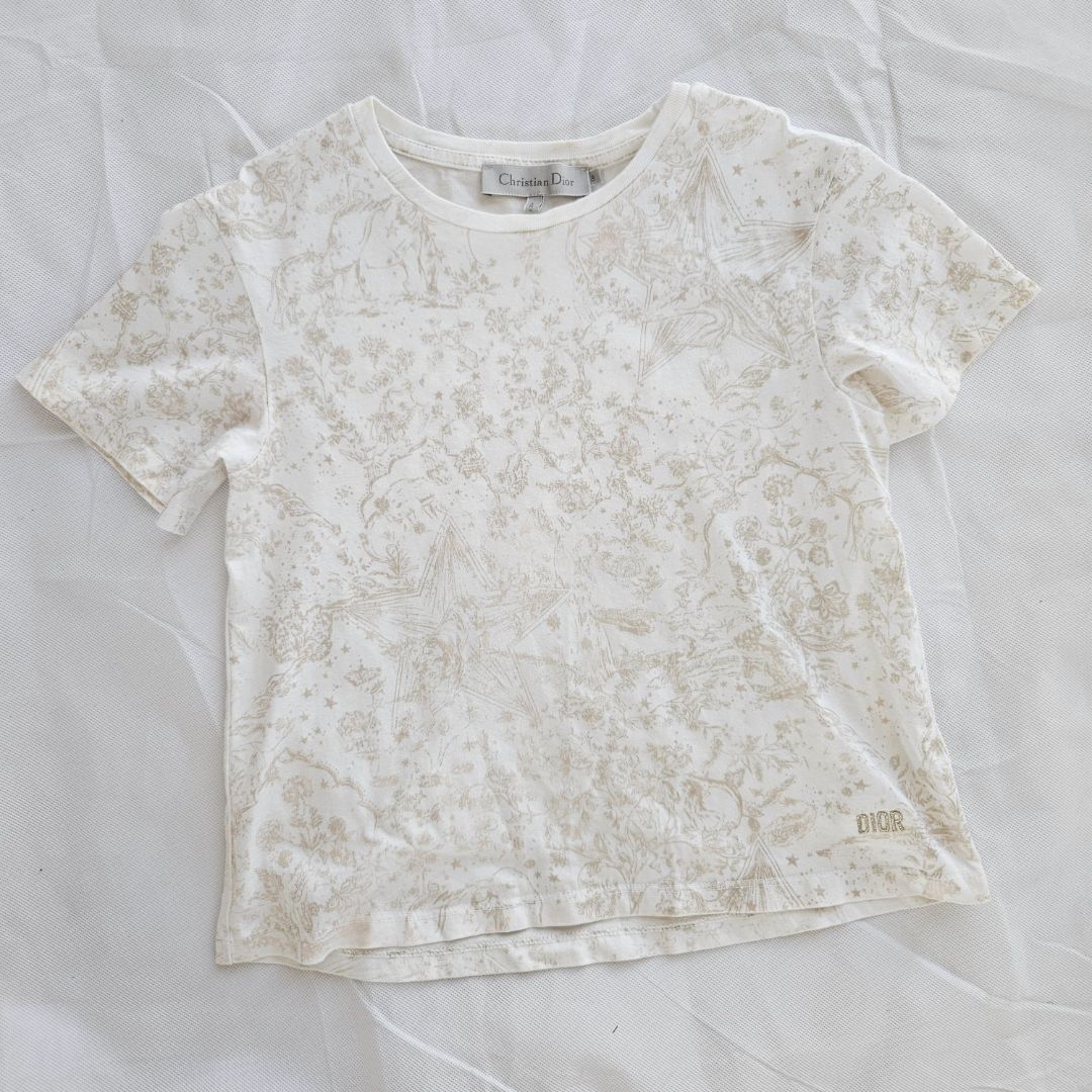 Dior Girls Printed T Shirt, 8 years