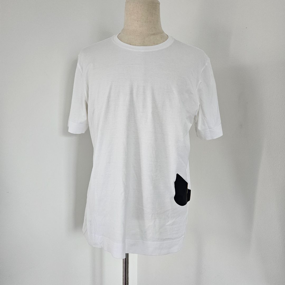 Fendi White T shirt with monster eye Mens Shirt
