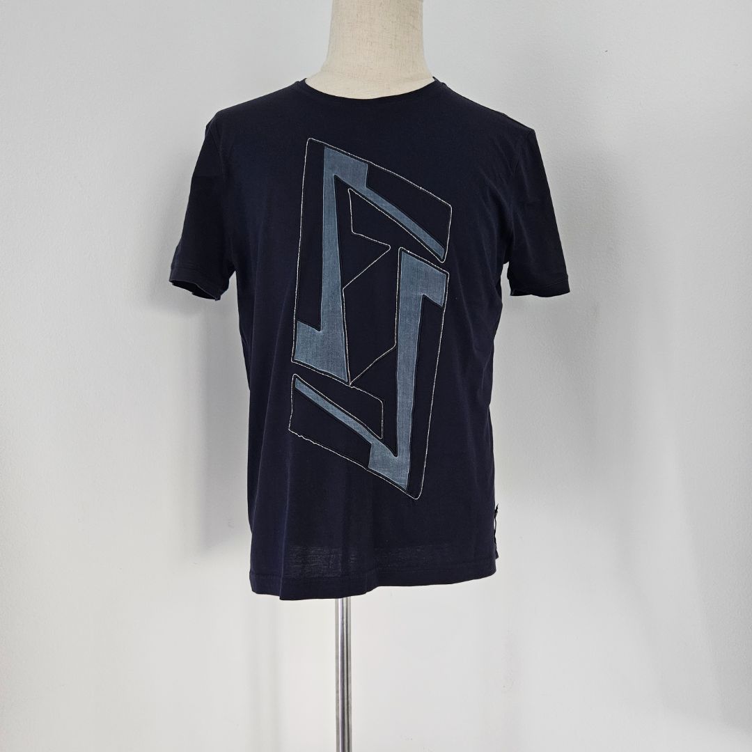Fendi Navy Men's T Shirt