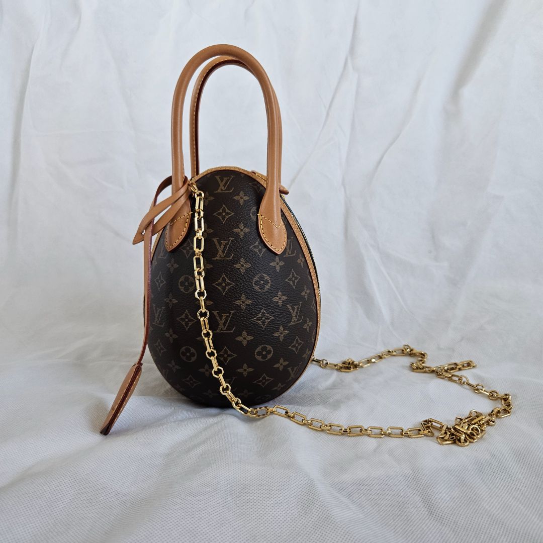 Louis Vuitton Monogram Canvas and Leather Egg Bag BOPF Business of  Preloved Fashion