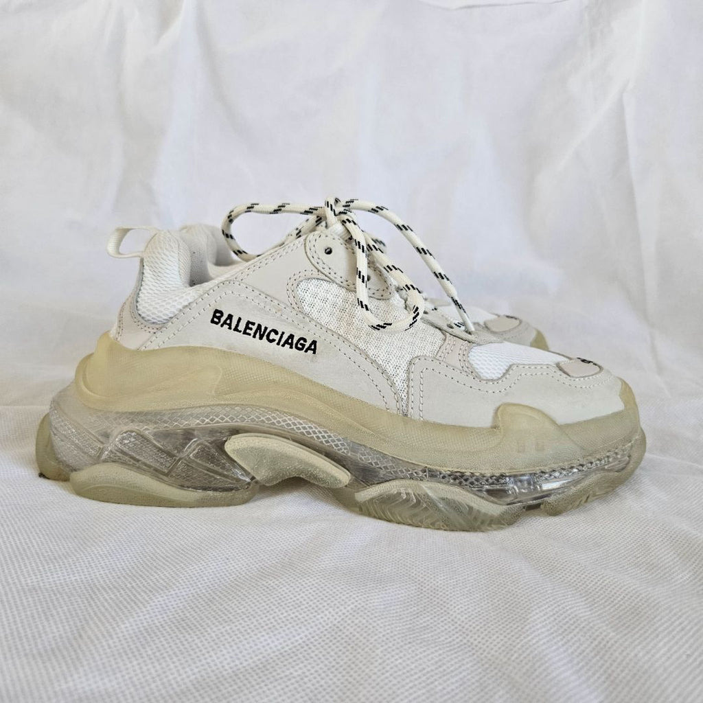 s clear sole weight of balenciaga triple s