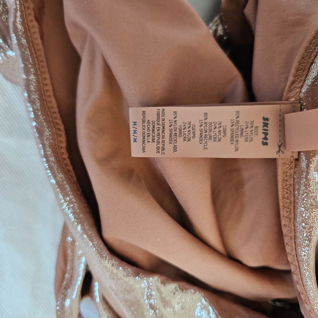 SKIMS Knotted Tank Dress | Cinnamon | Deep Neutral | Liquid Shine Swim | M | Medium | Women's SKIMS Knotted Tank Dress | Cinnamon | Deep Neutral | Liquid Shine Swim | M | Medium | Women's