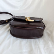 Saint Laurent Small Woven Leather Kaia crossbody bag