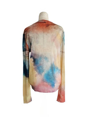 Saint Laurent multicolored Mohai Knit  Sweater
