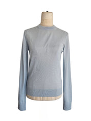 Lanvin Light Blue Knit Sweater