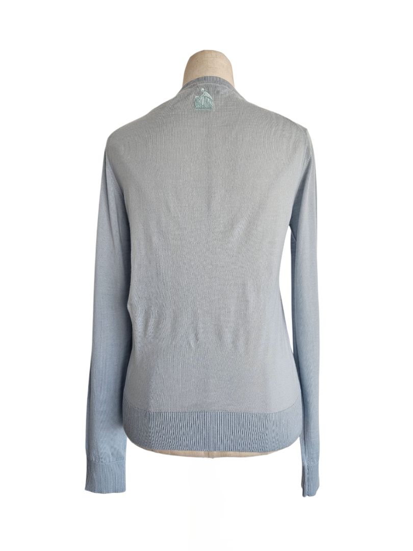 Lanvin Light Blue Knit Sweater