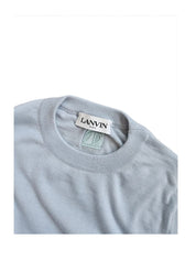 Lanvin Light Blue Knit Sweater