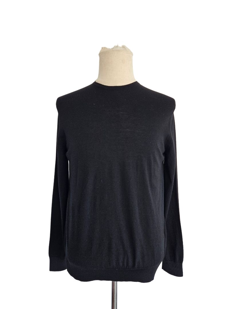 Prada Black Knit Sweatshirt