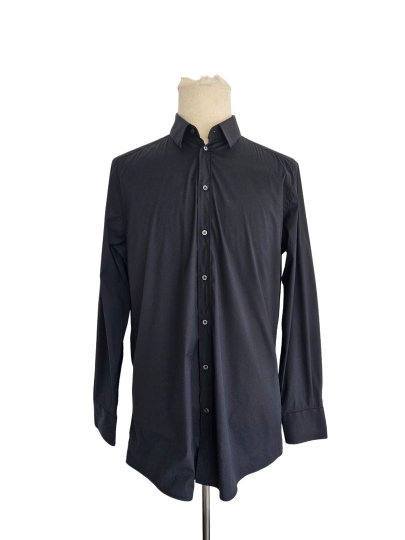 Dolce & Gabbana Black  Button Shirt for men
