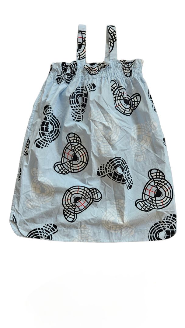 Burberry Multicolor Sleeveless Head Bear Print Dress For Girl - BOPF | Business of Preloved Fashion Burberry Multicolor Sleeveless Head Bear Print Dress For Girl - BOPF | Business of Preloved Fashion