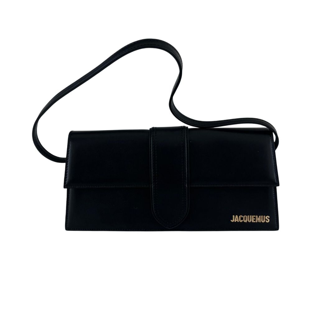 Jacquemus La Bambino Long Shoulder Black Bag - BOPF | Business of