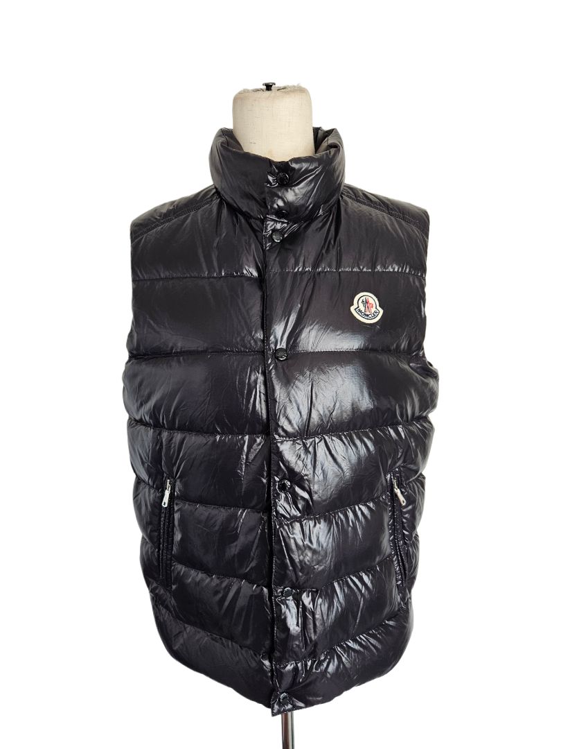 Moncler Black Bubbles Vest