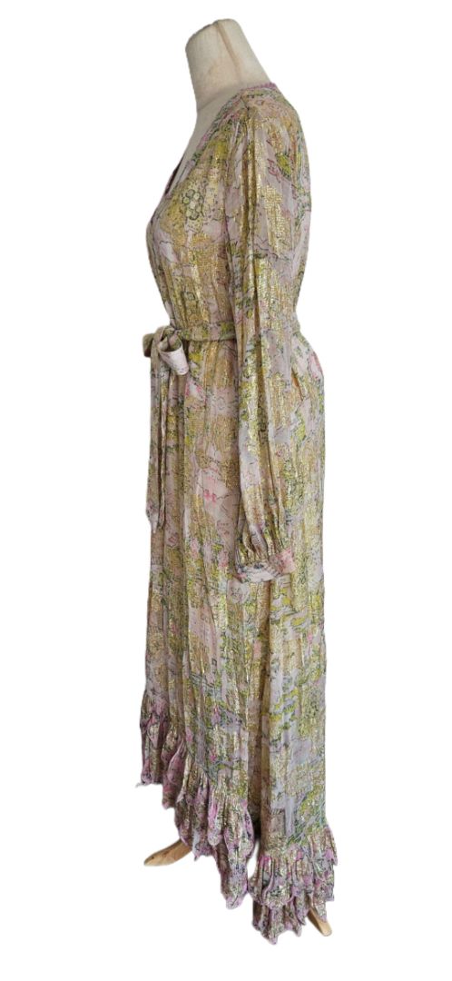 hemant and nandita green dress Rhea Midi Dress shoprodeodrive