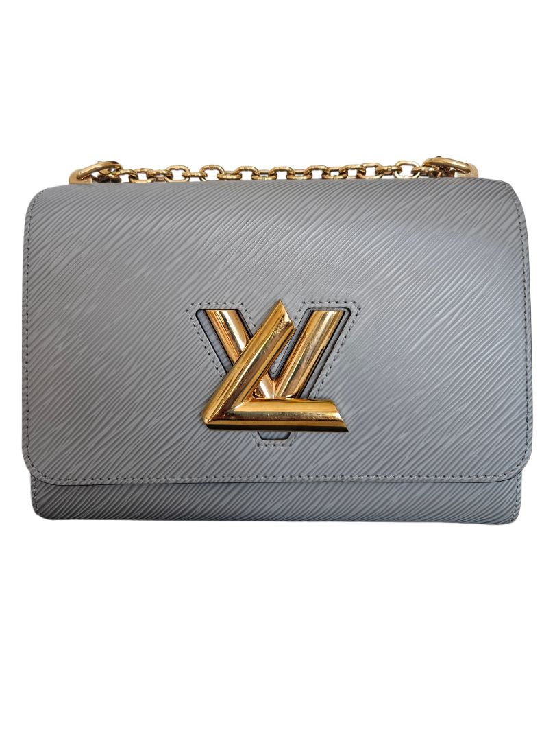 Louis Vuitton エピレザー ハンドバッグ グレー Louis Vuitton Grey Epi Leather MM Twist Bag - BOPF | Business of
