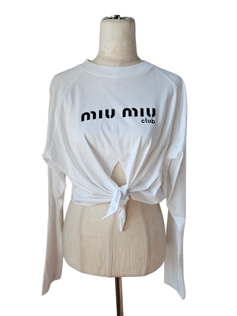 トップス Miu Miu FW1999 long sleeves Longsleeve Top | MIU MIU | elysewalker