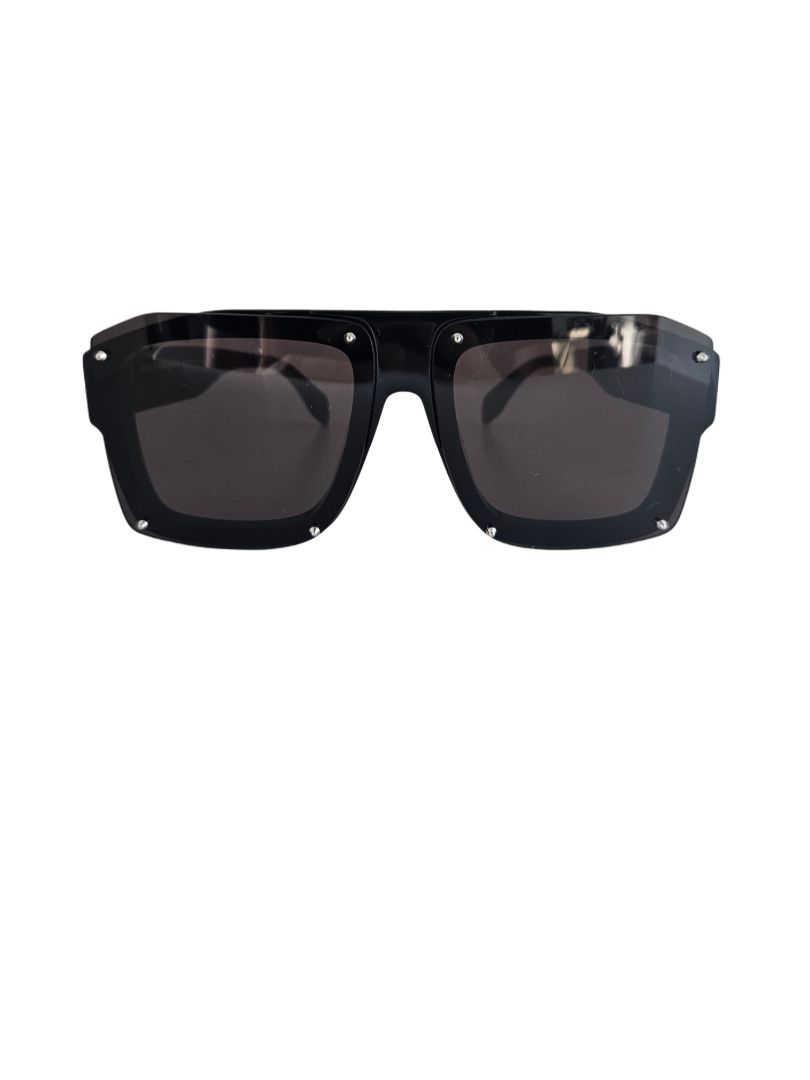 Alexander McQueen Black Square Fram Sunglasses