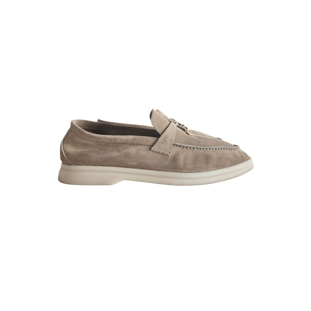 Loro Piana Summer Charm Suede Summer Walk, 37.5