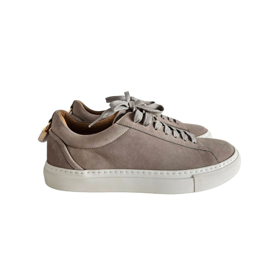 Buscemi Beige Suede Lace Up Sneakers, size 39