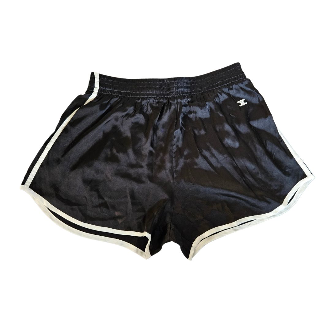 Celine Black Boxer shorts with Triomphe Logo - BOPF | Business of