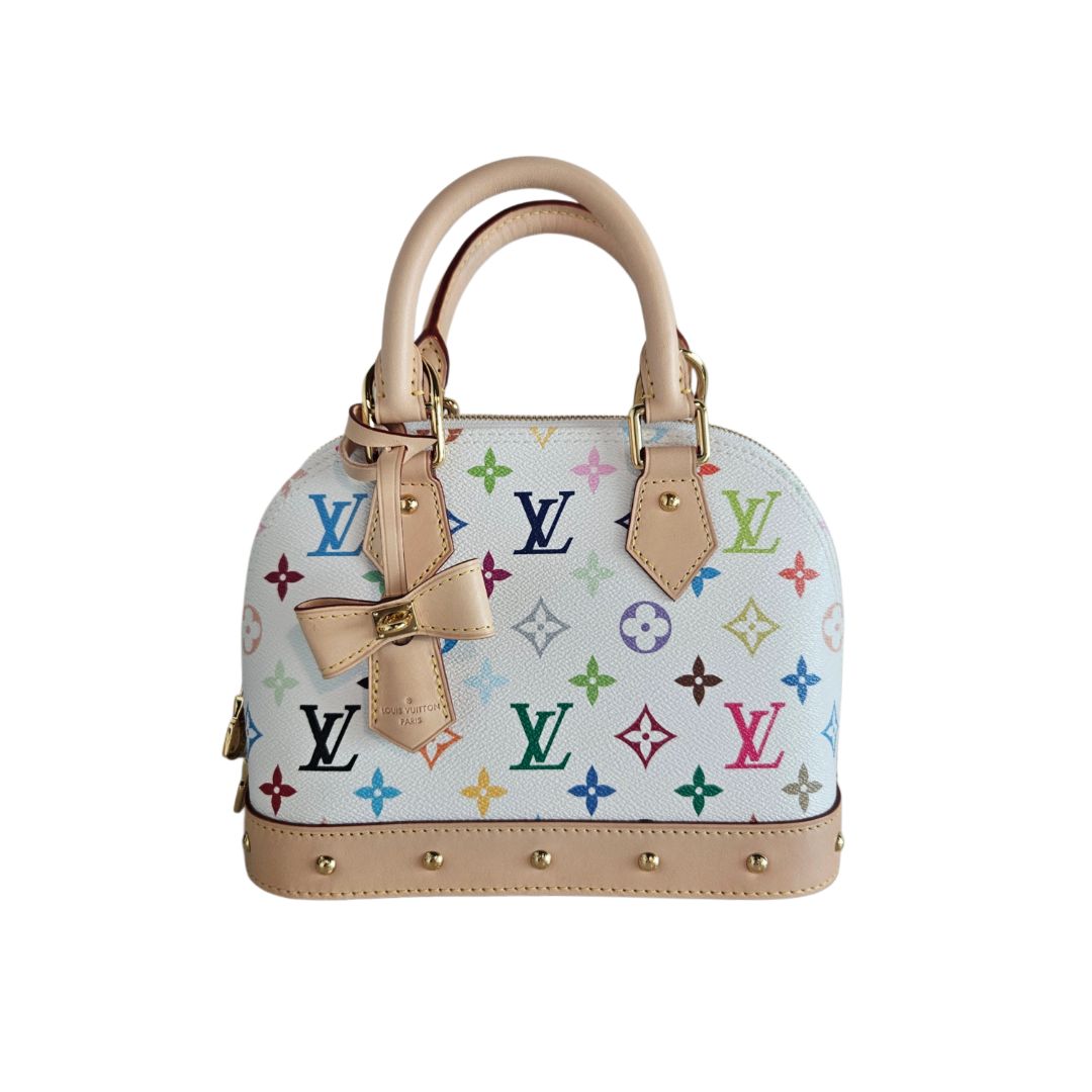 Louis Vuitton Alma BB Multicolored Takashi Murakami
