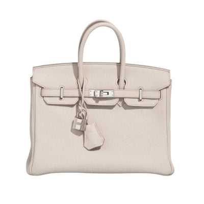 Hermes 25 Togo Leather Beto Birkin Bag GHW