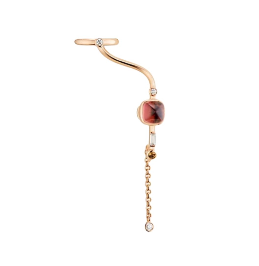 Hermès Planetes & Meteores Single Dangle Earring