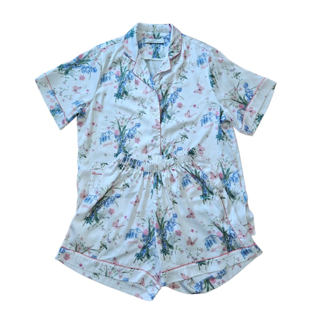 Maison D'Angelann Floral Print Pajama Set