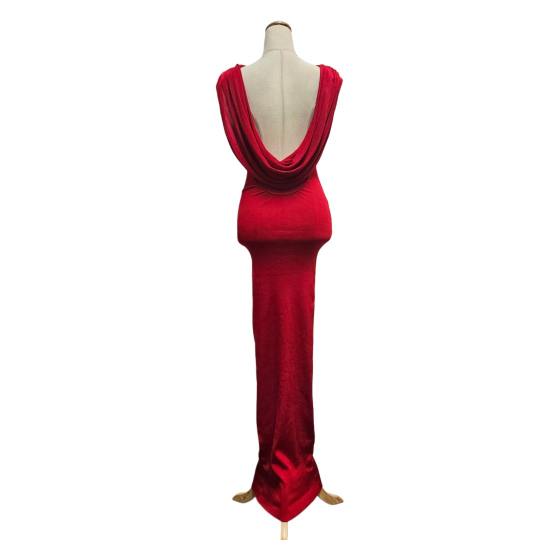 givenchy bodycon dress Givenchy Sleeveless Mock-Neck Midi Dress