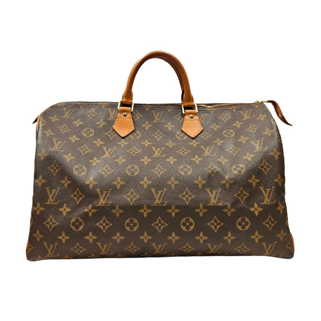 Louis Vuitton Speedy 40 Monogram Canvas Bag