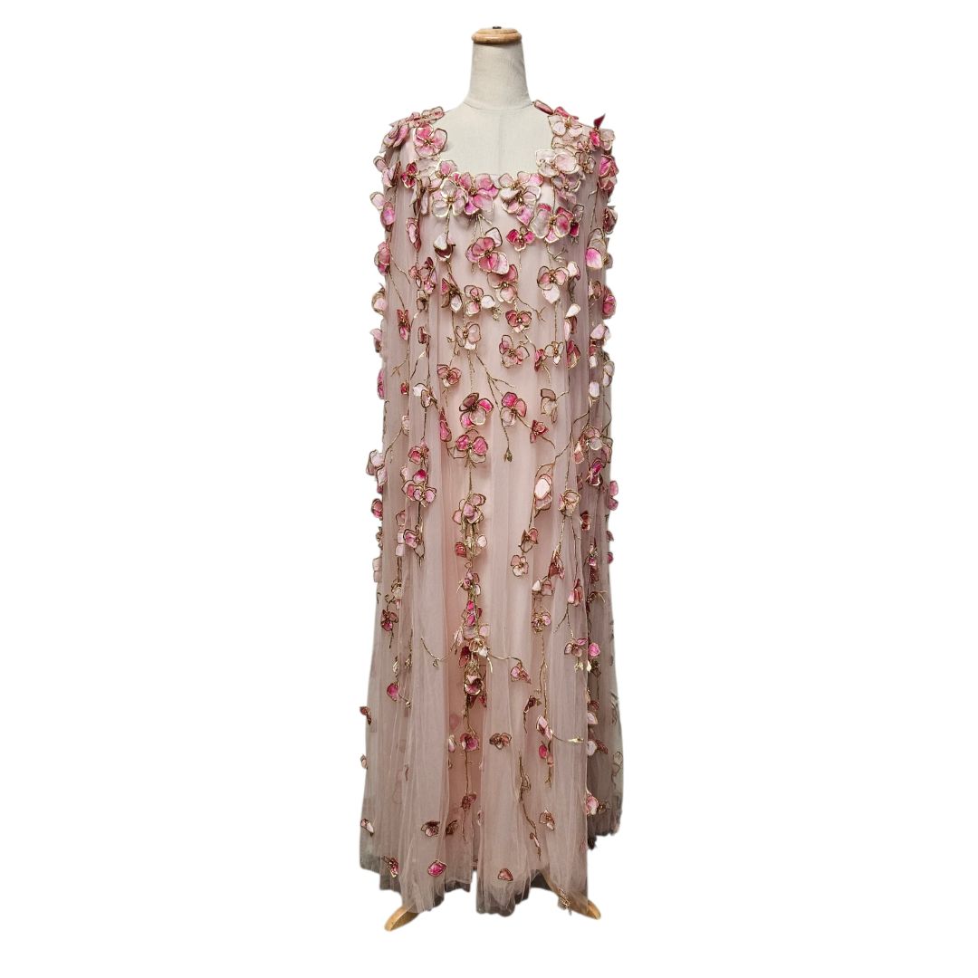cape dress fashion Midi Cape Dress – RBK Styles of Fashion