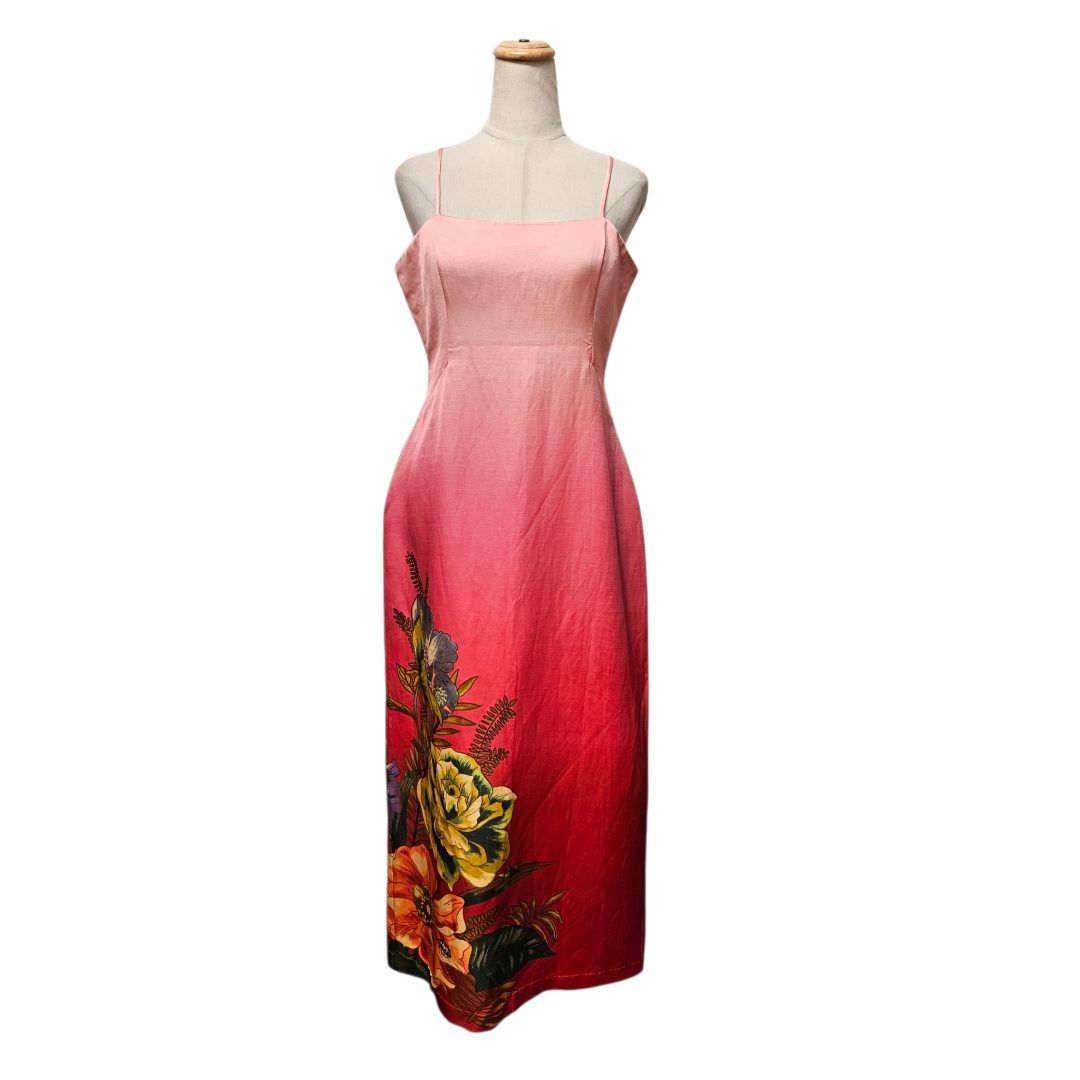 Alemais Multicolor Floral Print Maxi Dress