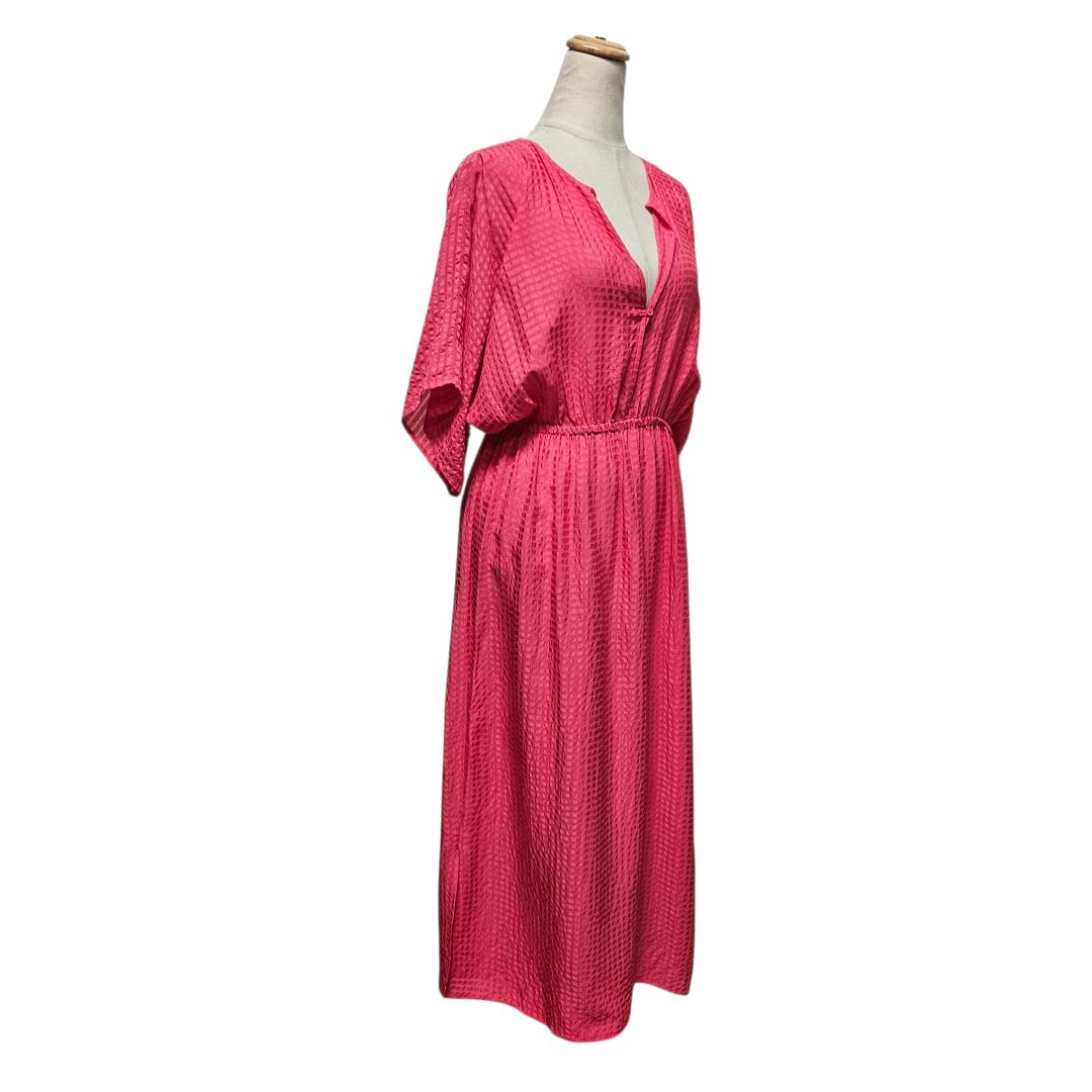Eres Pink Sheer Beach Dress