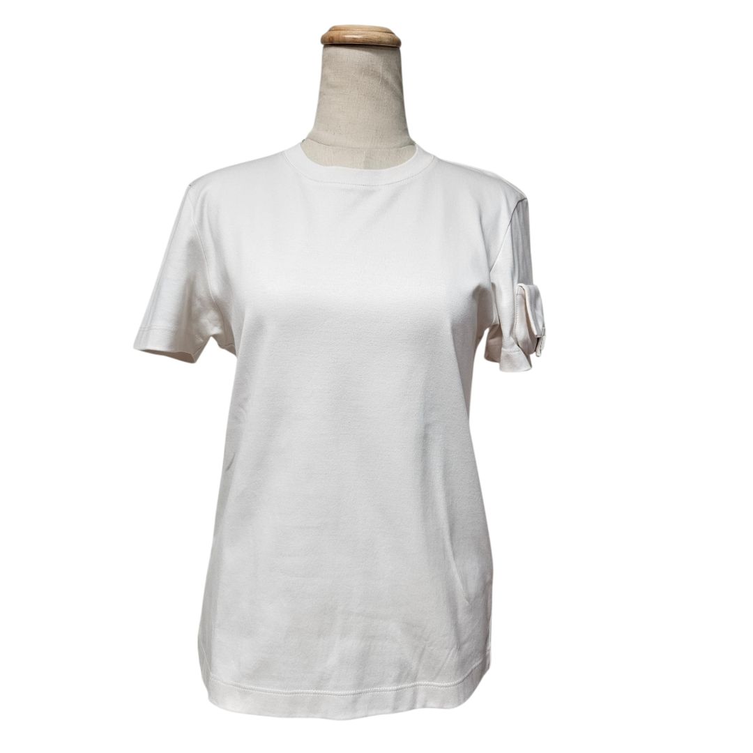 Fendi Light Pink FF Baguette Pocket Ikon T-Shirt
