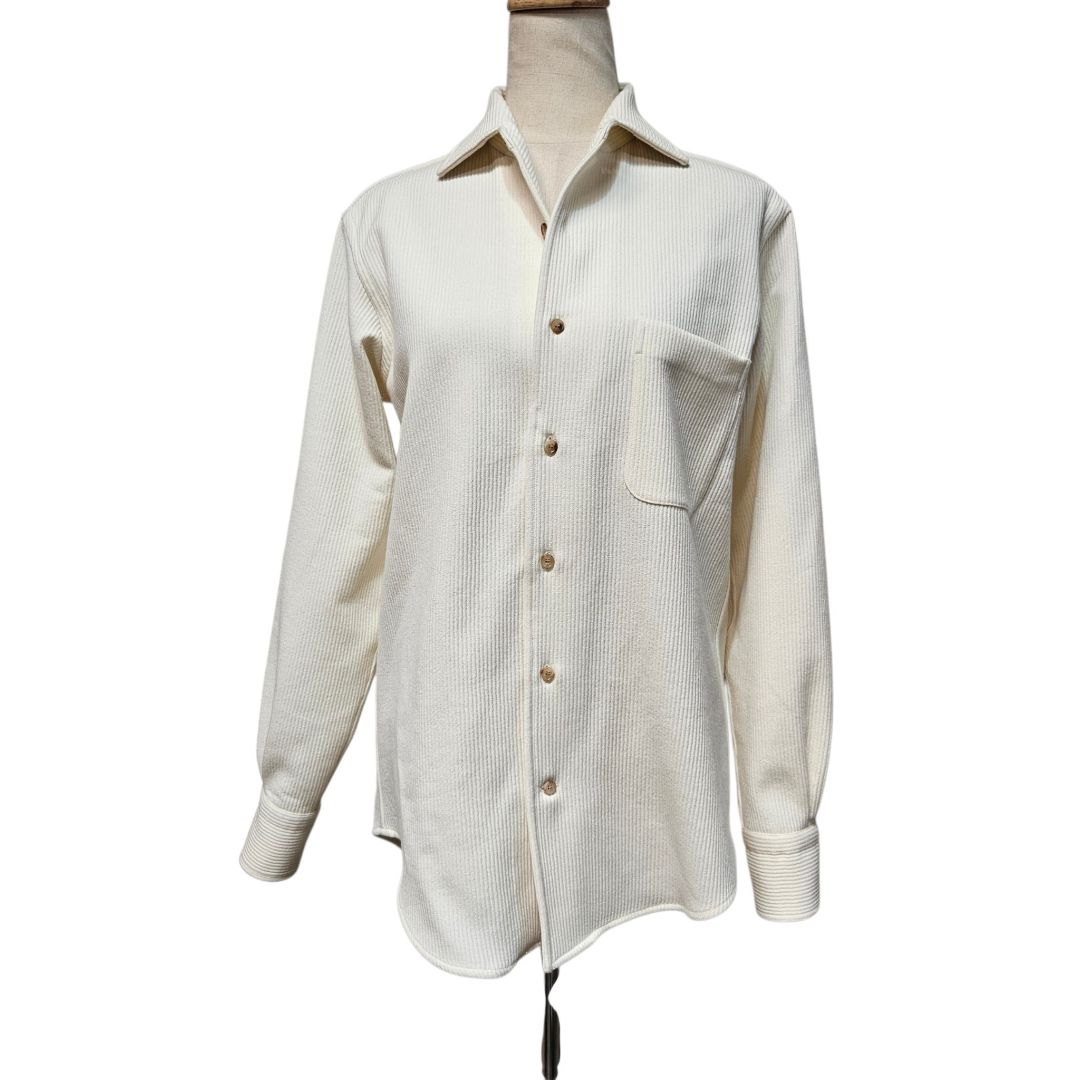 Loro Piana André Beige Wool Top